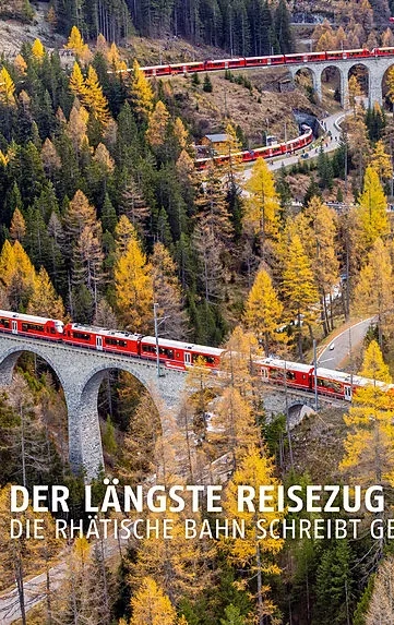 Buchcover Der längste Reisezug der Welt